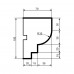 Молдинг фасадний (2.00м) Prestige Decor MC 152 купити в Одесі