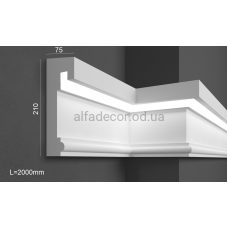 Молдинг фасадний для підсвічування (2.00м) Prestige Decor MC 309LED