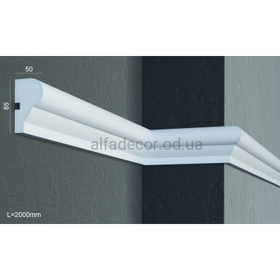 Молдинг(подоконник) фасадный (2.00м) Prestige Decor MC 104 купить в Одессе