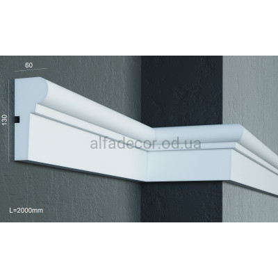 Молдинг фасадний (2.00м) Prestige Decor MC 117 купити в Одесі