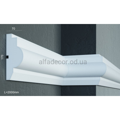 Молдинг фасадний (2.00м) Prestige Decor MC 133 купити в Одесі