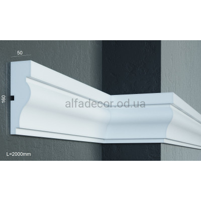 Молдинг фасадный (2.00м) Prestige Decor MC 166 купить в Одессе