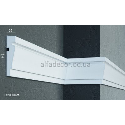 Молдинг фасадный (2.00м) Prestige Decor MC 123 купить в Одессе