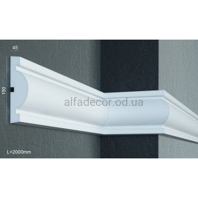 Молдинг фасадний (2.00м) Prestige Decor MC 127 купити в Одесі