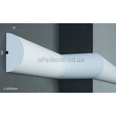 Молдинг фасадный (2.00м) Prestige Decor MC 128 купить в Одессе