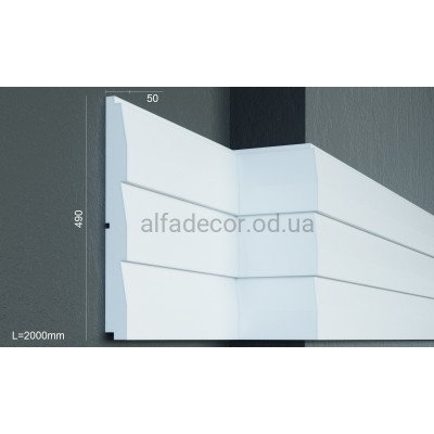 Панель фасадная облицовочная (2.00м) Prestige Decor HC 102-50 купить в Одессе