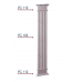Капітель пілястри фасадна (2.00м) Prestige Decor PC 112 купити в Одесі