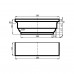 Капитель пилястры фасадная (2.00м) Prestige Decor PC 107 купить в Одессе