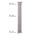 Пилястра(тело) фасадная (2.00м) Prestige Decor PC 102 купить в Одессе