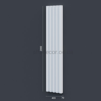 Пилястра(тело) фасадная (2.00м) Prestige Decor PC 103 купить в Одессе
