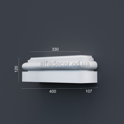 База пилястры фасадная (2.00м) Prestige Decor PC 105 купить в Одессе