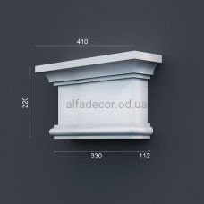 Капитель пилястры фасадная (2.00м) Prestige Decor PC 111