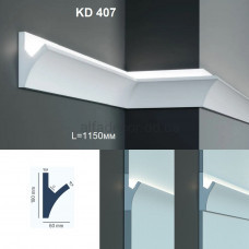 Карниз для прихованого LED освітлення KD 407 (1.15м)