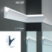 Карниз для прихованого LED освітлення KD 407 (1.15м) купити в Одесі