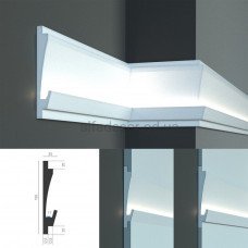 Карниз для прихованого LED освітлення KD 406 (1.15м)