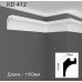 Карниз для скрытого LED освещения KD 412 (1.15м) Tesori купить в Одессе