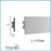 Карниз для скрытого LED освещения KD 502 (1.15м) Tesori купить в Одессе