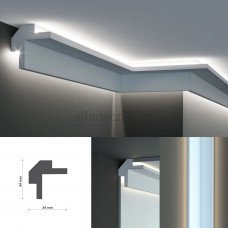 Карниз для прихованого LED освітлення KD 503 (1.15м)