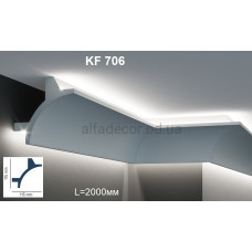 Карниз для підсвічування KF 706 (2.00м) Tesori