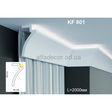 Шторний карниз для LED підсвічування KF 801 (2.00м) Tesori
