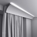 Шторний карниз для LED підсвічування KF 802 (2.00м) Tesori купити в Одесі